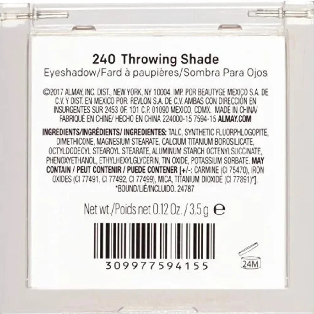 8 Almay Eyeshadow Palette Quads Hypoallergenic Matte Metallic Satin Glitter - Picture 8 of 15